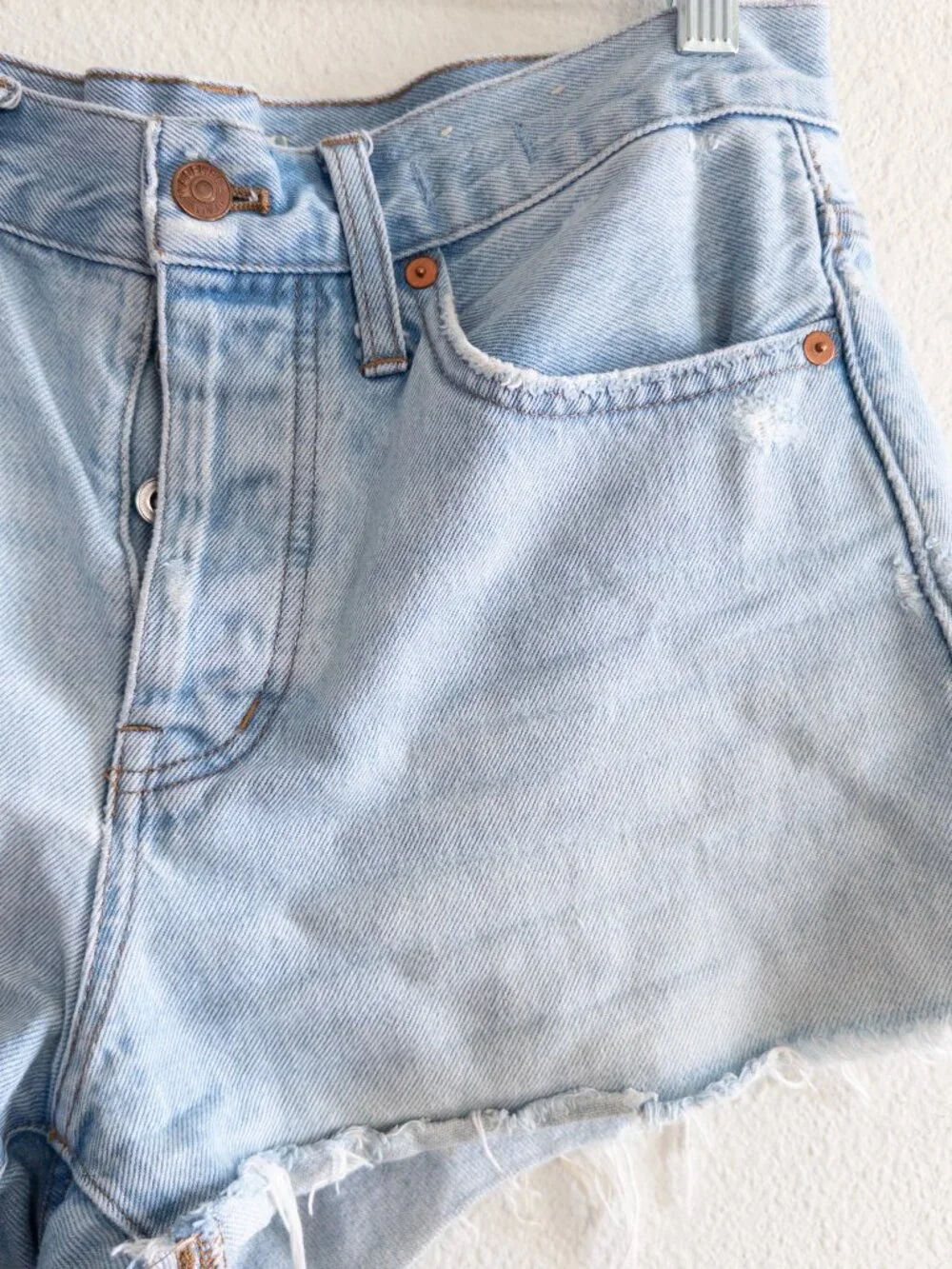 Madewell Relaxed Denim Shorts, style #MC640, size 26